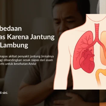 Kenali Perbedaan Sesak Nafas Karena Jantung dan Asam Lambung