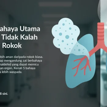 Ini Dia 5 Bahaya Utama Vape yang Tidak Kalah Serius dari Rokok