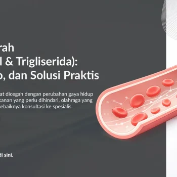 Lemak Darah (Kolesterol & Trigliserida): Arti, Risiko, dan Solusi Praktis