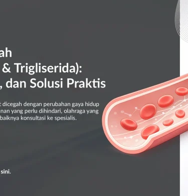 Lemak Darah (Kolesterol & Trigliserida): Arti, Risiko, dan Solusi Praktis