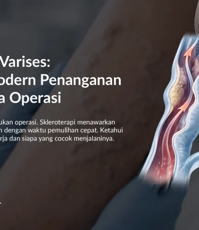 Skleroterapi Varises: Alternatif Modern Penanganan Varises Tanpa Operasi