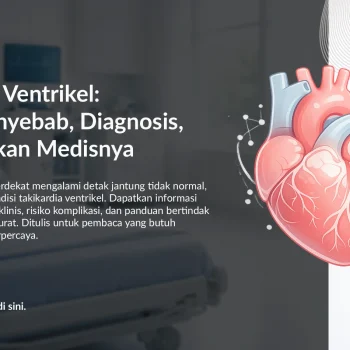 Takikardia Ventrikel (Ventricular Tachycardia): Gejala, Penyebab, Diagnosis, dan Tindakan Medis