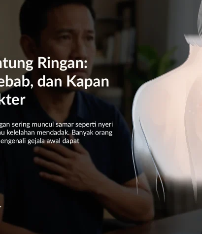 Serangan Jantung Ringan: Gejala, Penyebab, dan Kapan Harus ke Dokter