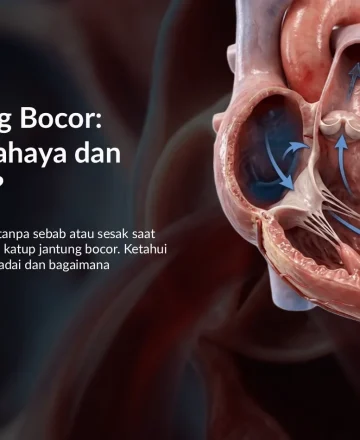 Katup Jantung Bocor Berbahaya? Gejala & Cara Mengatasinya