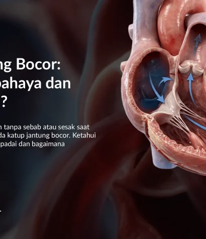 Katup Jantung Bocor Berbahaya? Gejala & Cara Mengatasinya