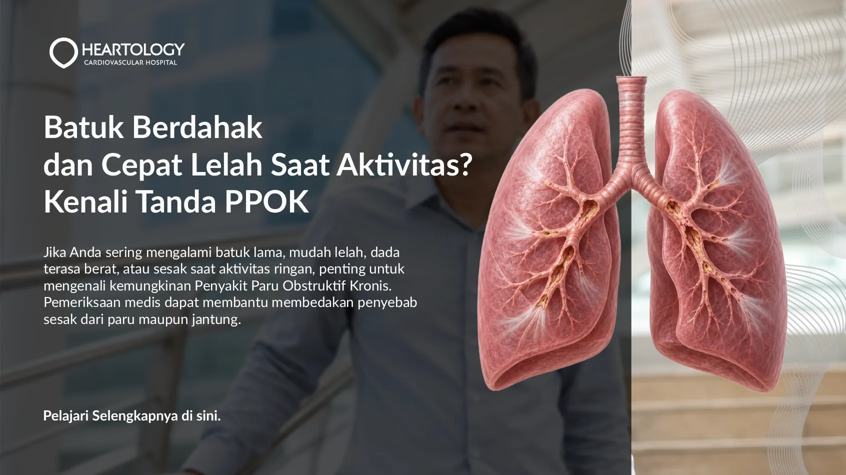 Tanda PPOK: Batuk Berdahak, Sesak, dan Cepat Lelah