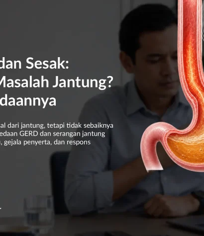 Perbedaan GERD dan Serangan Jantung yang Perlu Diketahui