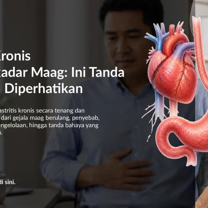 Gastritis Kronis Bukan Sekadar Maag: Ini Tanda yang Perlu Diperhatikan