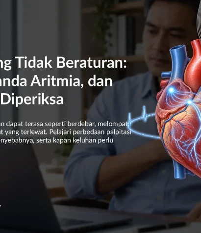 Detak Jantung Tidak Beraturan: Penyebab, Tanda Aritmia, dan Kapan Perlu Diperiksa