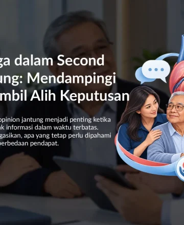 Peran Keluarga dalam Second Opinion Jantung: Mendampingi Tanpa Mengambil Alih Keputusan