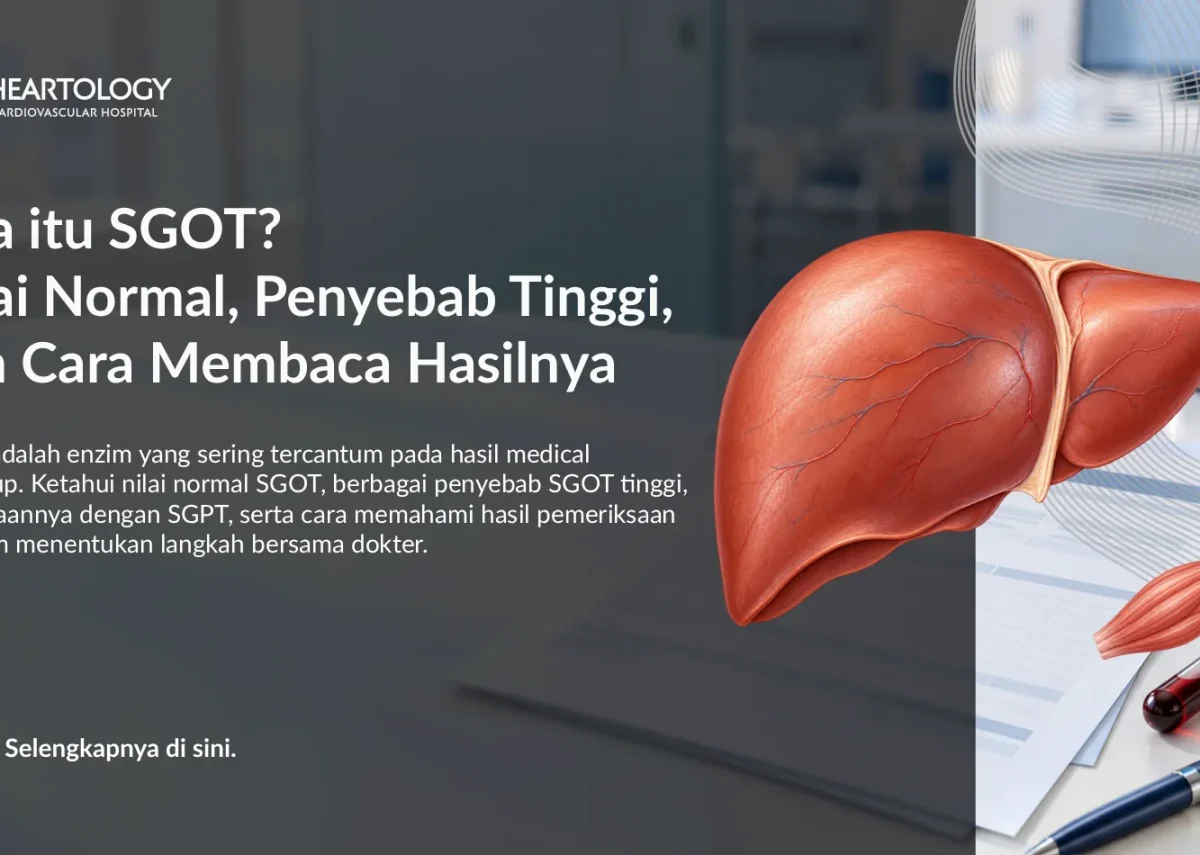SGOT: Nilai Normal, Penyebab Tinggi, dan Cara Membaca Hasilnya