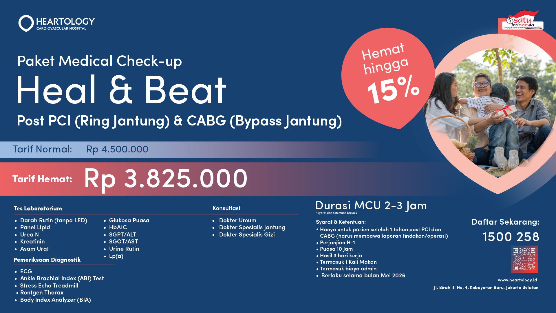 Paket MCU Heal & Beat (Post PCI)
