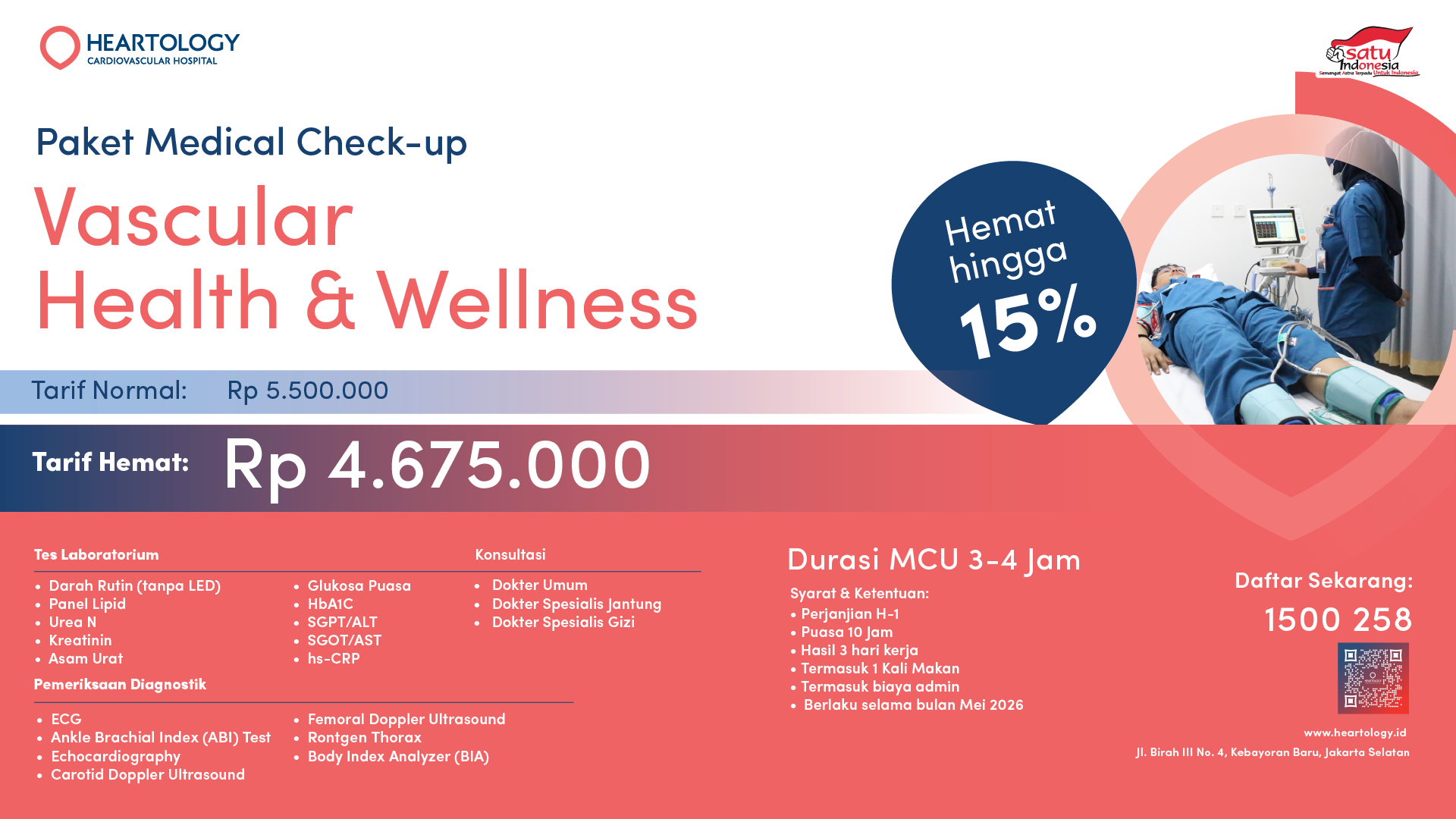 Paket MCU Vascular Health & Wellness