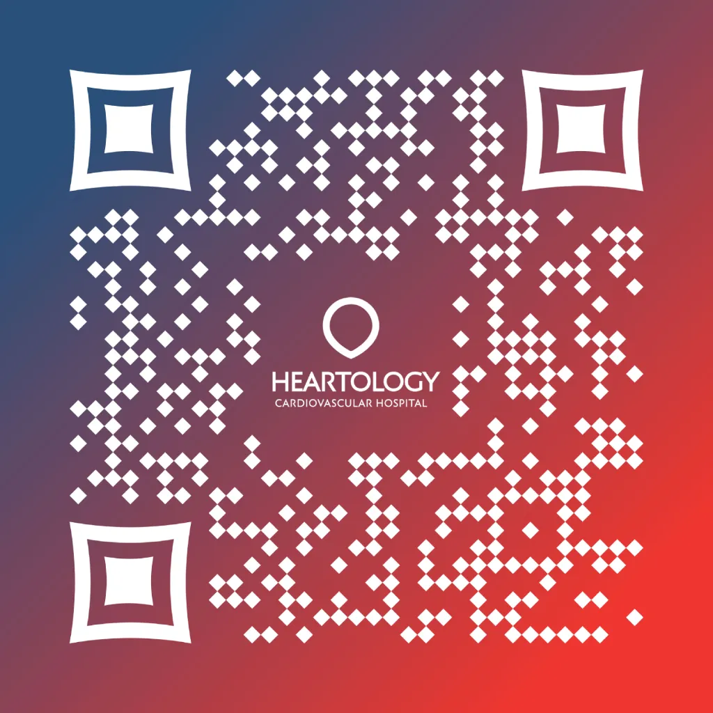 QR Code Heartology Cardiovascular Hospital