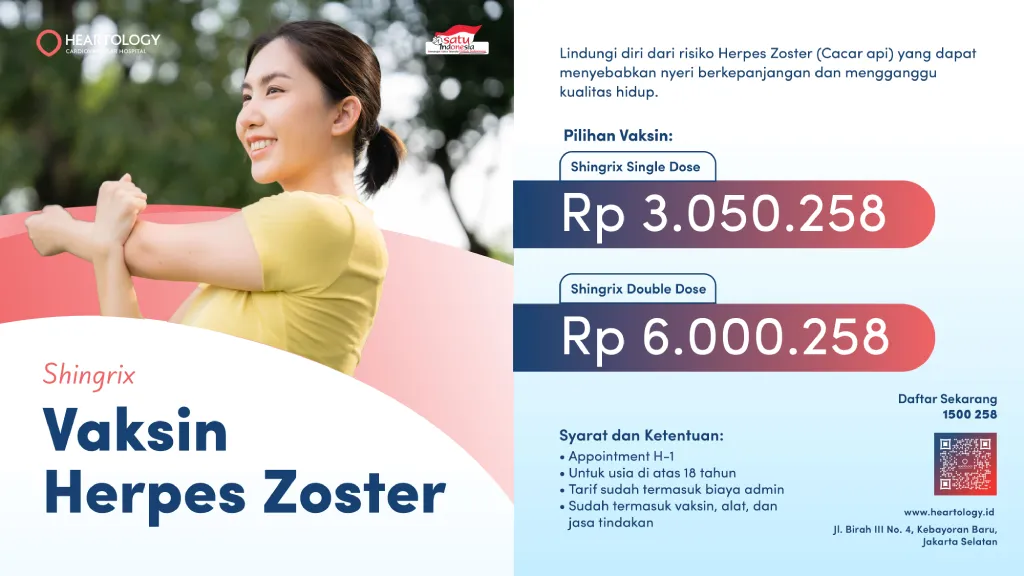 Vaksin Herpes Zoster Heartology Cardiovascular Hospital