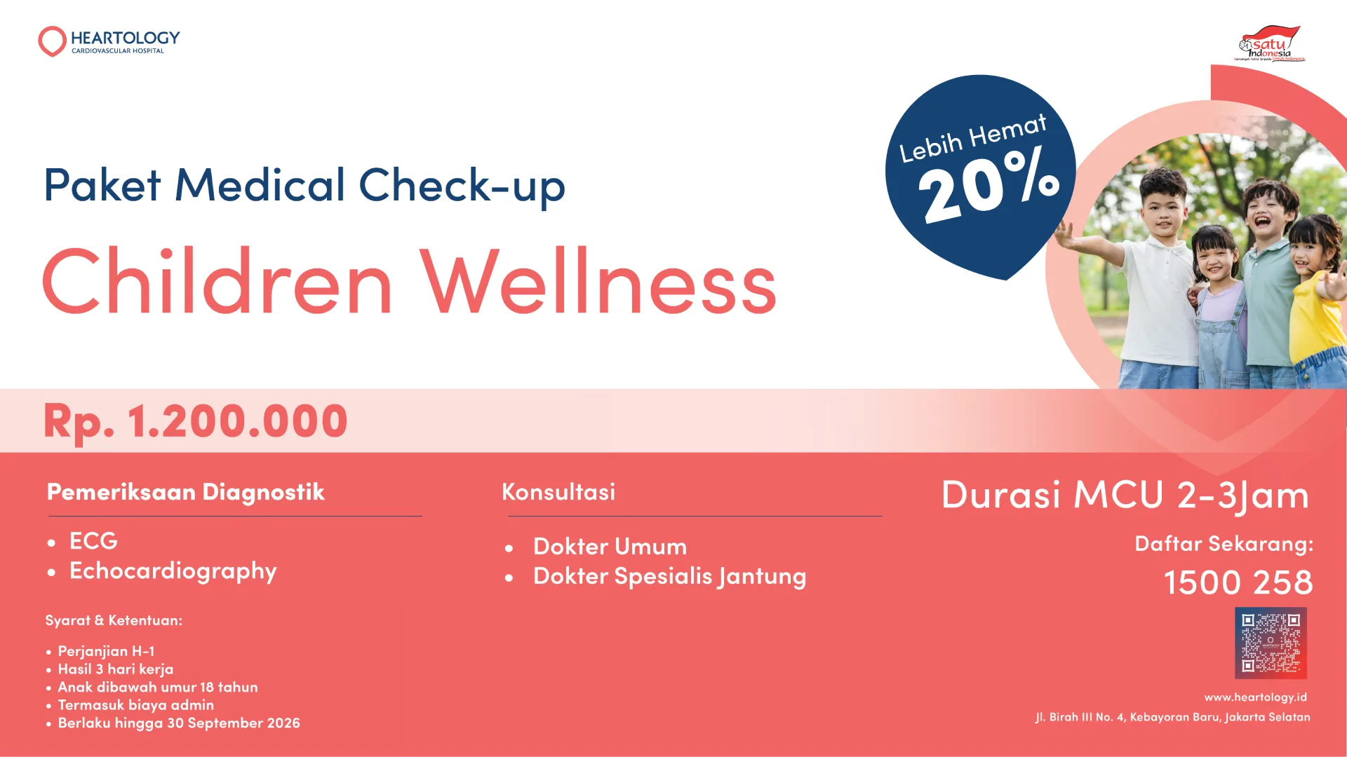 Paket Medical Check Up Children Wellness
